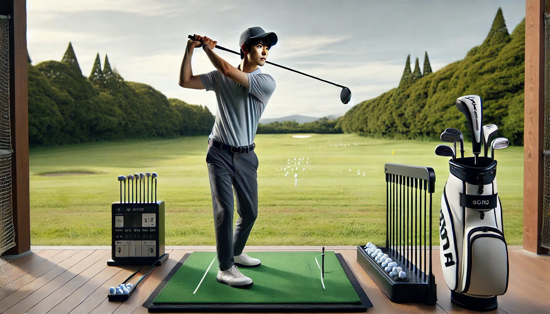 ゴルフ練習器具でスイングを改善！Tamterd・Danact・タバタ・ウチダ